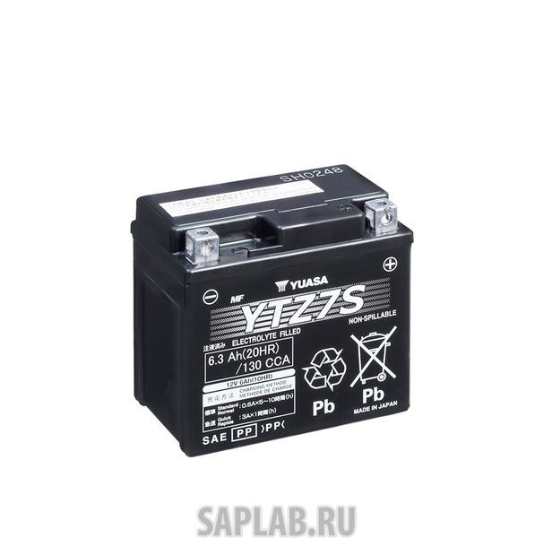 Купить запчасть GS_YUASA - YTZ7SGS Аккумулятор GS Yuasa YTZ7S GS 12В 6Ач 130CCA 113x70x105 мм Обратная (-+)