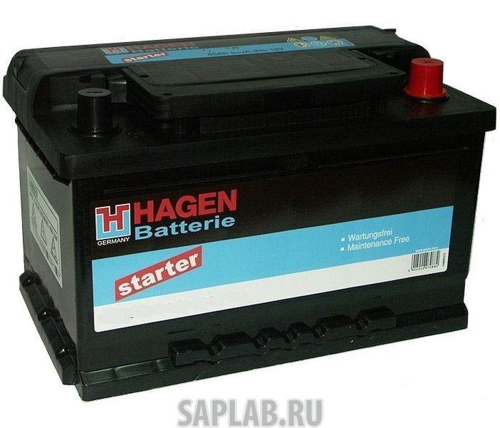 Купить запчасть HAGEN - 57017 Аккумулятор автомобильный Hagen 12V 70Ah 540A B9 57017