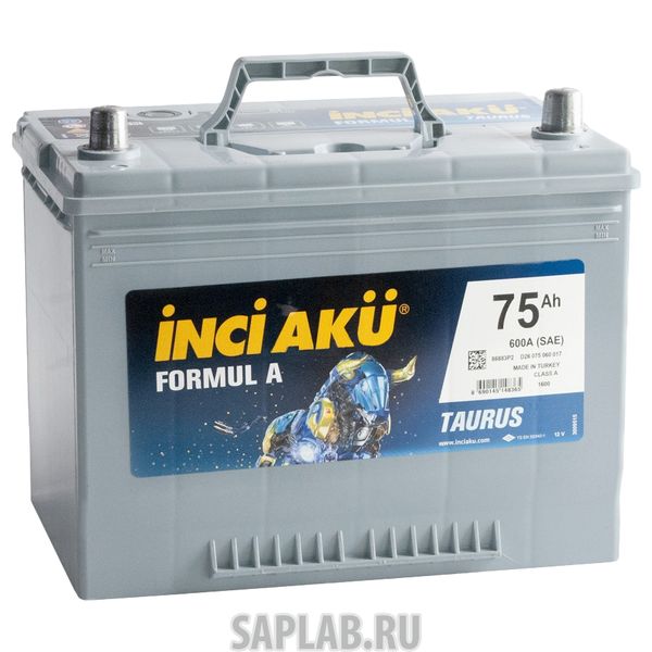Купить INCI_AKU 75L600A Аккумулятор INCI AKU Formul A 75L 600A 264x175x220