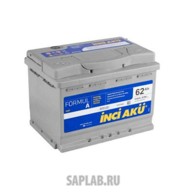 Купить запчасть INCI_AKU - FORMULA62RS540A Аккумулятор INCI AKU Formul A 62RS 540A 242x175x175