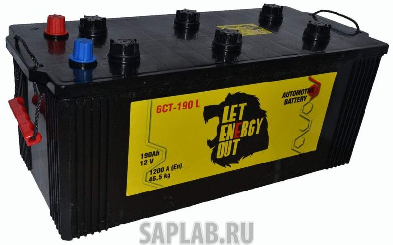 Купить запчасть LEO - 6СТ190L3 Аккумулятор 190А/ч Let Energy Out EN 1200А Обратная евро конус 524*223*223 6 СТ-190 L (3)