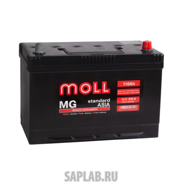 Купить запчасть MOLL - 110R835A Аккумулятор MOLL MG Standard Asia 110R 835A 292x170x215