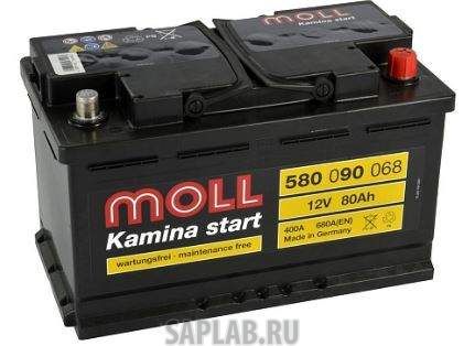 Купить запчасть MOLL - 580090068 Аккумулятор MOLL Kamina Start 80R 680A 315x175x190 580090068