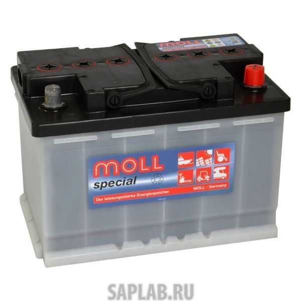 Купить запчасть MOLL - 668 Аккумулятор MOLL Special EFB 80