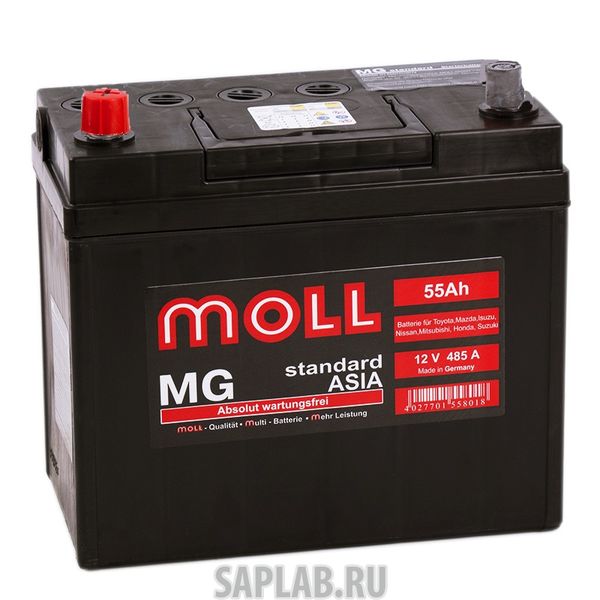 Купить запчасть MOLL - MG55JL Аккумулятор MOLL MG 55JL 585