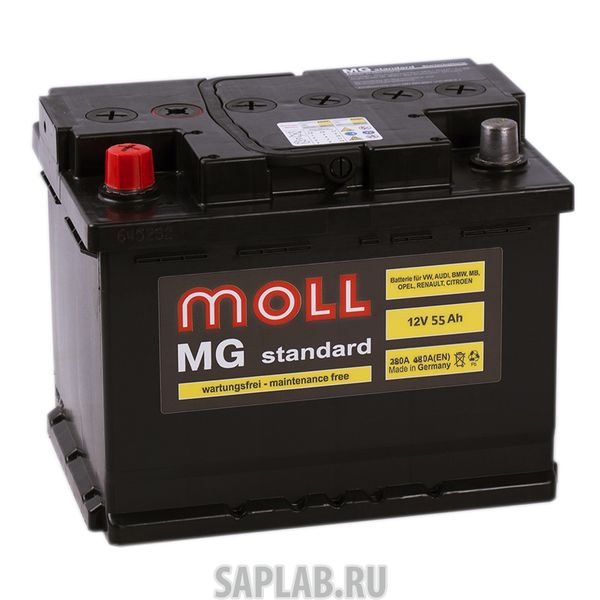 Купить запчасть MOLL - MG55L Аккумулятор MOLL MG 55L 604