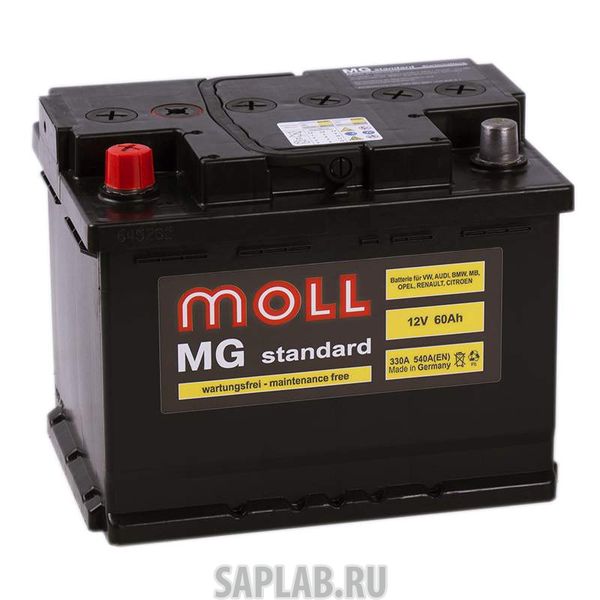 Купить MOLL MG60L Аккумулятор MOLL MG 60L 608