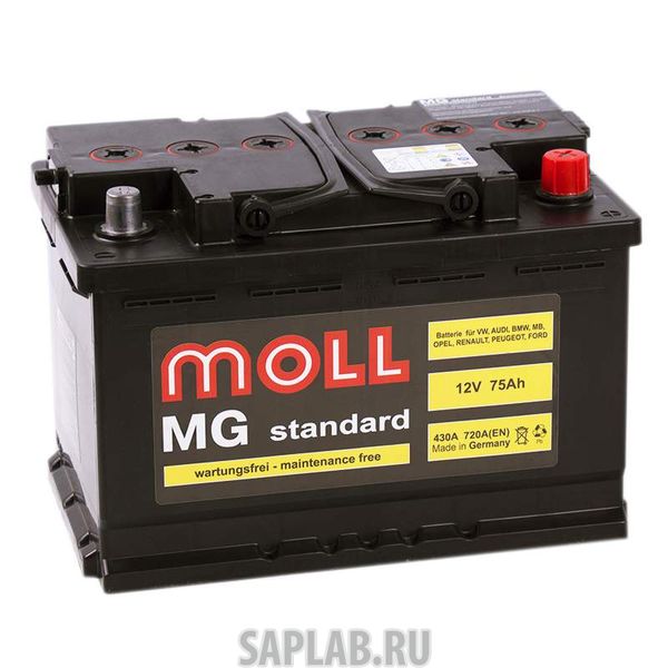 Купить MOLL MG75R Аккумулятор MOLL MG 75R 615