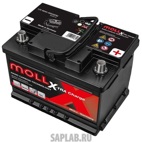 Купить запчасть MOLL - XTRACHARGE60R Аккумулятор MOLL X-TRA Charge 60R 600A 242x175x175