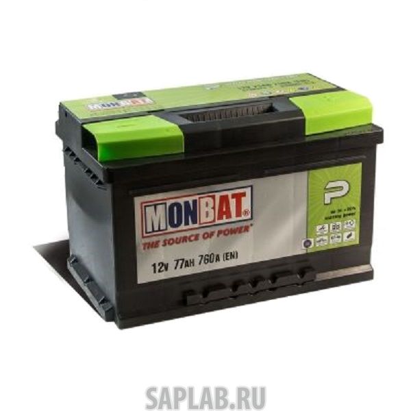 Купить MONBAT MP7776L31 Аккумулятор MONBAT P 77 А/ч 575 114 068 прямая L+ EN 760A 278x175x190 MP7776L31