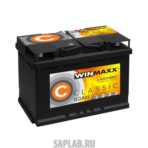 Купить MONBAT MW6052L20 Автомобильный аккумулятор MONBAT WINMAXX Classic  60 Ач 520 А (обратная полярность)