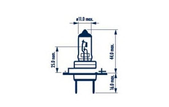 Купить запчасть NARVA - 48638 H7 12V 55W Range Power BLUE+ (48638) NARVA