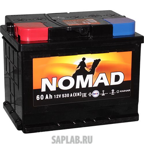 Купить запчасть NOMAD - 060133201021109110RЧЧ Аккумулятор легковой «NOMAD» 60 Ач п/п