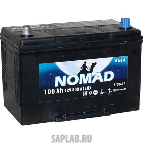 Купить запчасть NOMAD - 090183601003109110RЧЧ Аккумулятор легковой «NOMAD» Asia 100 Ач п/п