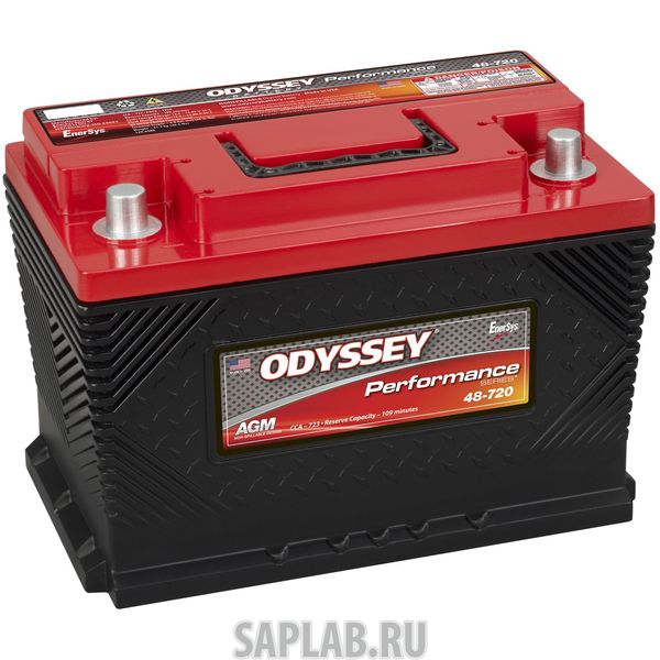 Купить запчасть ODYSSEY - 48720 Аккумулятор Odyssey 48-720 12В 69Ач 723CCA 278x175x190 мм Обратная (-+)