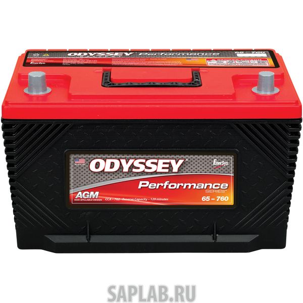 Купить запчасть ODYSSEY - 65760 Аккумулятор Odyssey 65-760 12В 64Ач 762CCA 302x183x188 мм Прямая (+-)