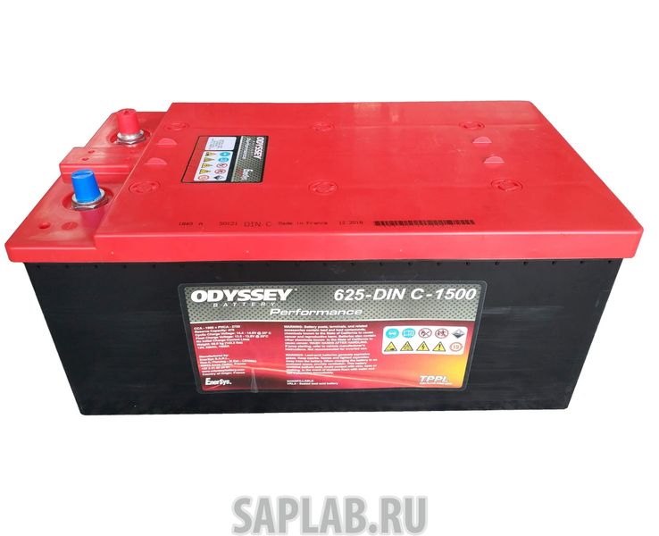 Купить запчасть ODYSSEY - DINC1500 Аккумулятор Odyssey DIN C-1500 12В 220Ач 1500CCA 518x276x242 мм Прямая (+-)