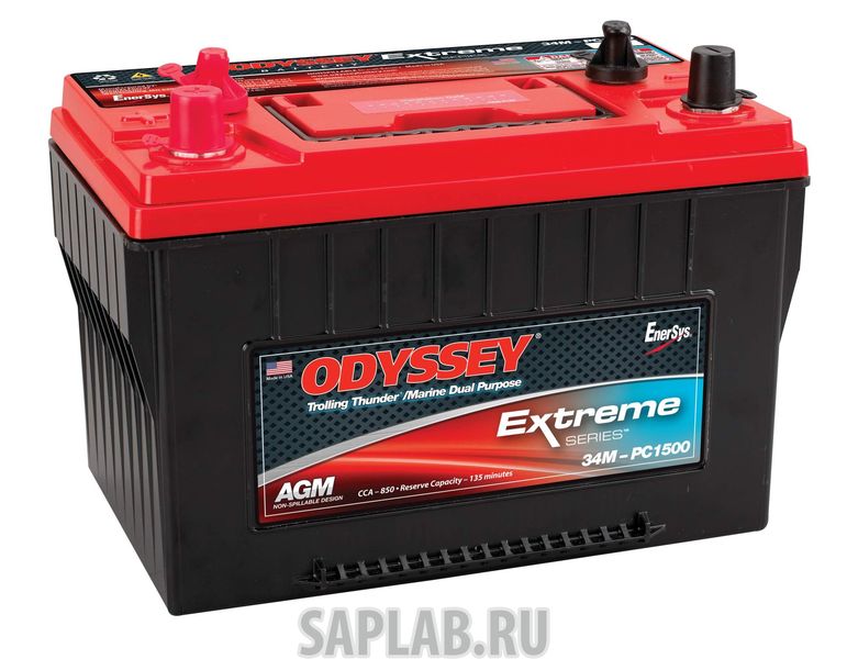 Купить запчасть ODYSSEY - PC150034M Аккумулятор Odyssey PC1500-34M 12В 68Ач 850CCA 275,6x179,8x200,2 мм Прямая (+-)