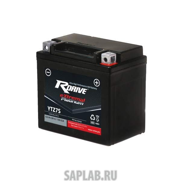 Купить запчасть RDRIVE - 1058207135133 Аккумулятор мотоциклетный RDRIVE EXTREMAL PLATINUM YTZ7S