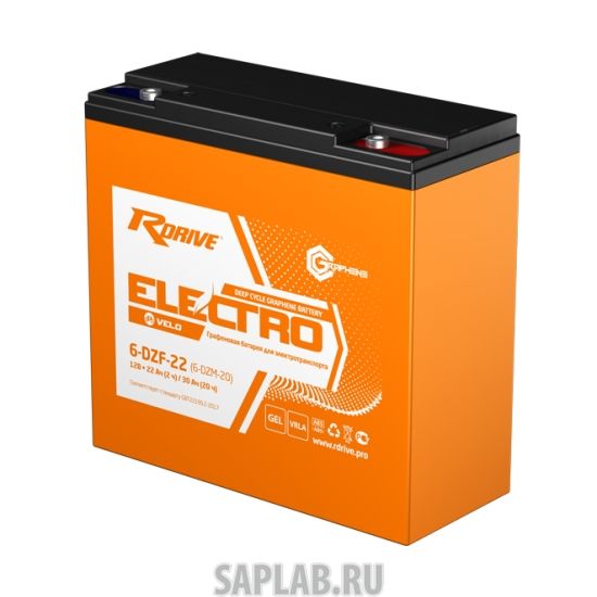 Купить RDRIVE 6DZF22 Аккумулятор RDRIVE ELECTRO Velo 6-DZF-22