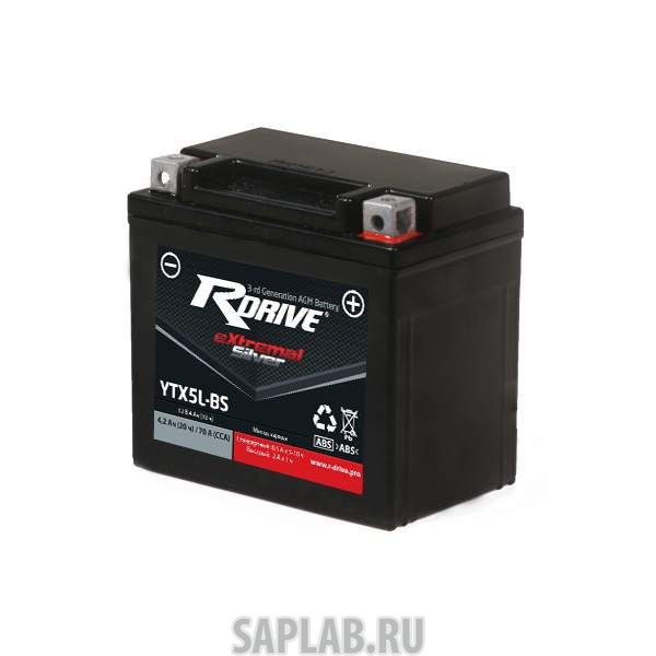 Купить запчасть RDRIVE - SYTX5LBS Аккумулятор RDRIVE SILVER YTX5L-BS