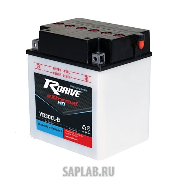 Купить запчасть RDRIVE - YB30CLB Аккумулятор RDRIVE HD YB30CL-B 715