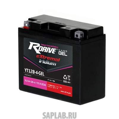 Купить запчасть RDRIVE - YT12B4GEL Аккумулятор RDRIVE IRIDIUM YT12B-4-GEL