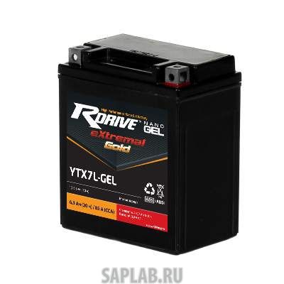 Купить запчасть RDRIVE - YTX7LGEL Аккумулятор RDRIVE GOLD YTX7L-GEL