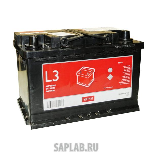 Купить RENAULT 8671000059 Аккумулятор автомобильный Renault Motrio 75Ah 750A с индикатором