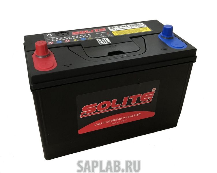 Купить запчасть SOLITE - 31P1000 Аккумулятор SOLITE 31P-1000 (140uni 1000A 330x173x240)