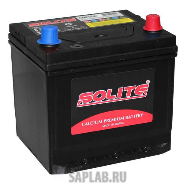 Купить запчасть SOLITE - 6СТ50CMF50AL Аккумулятор SOLITE 50А/ч обратная полярность (куб)