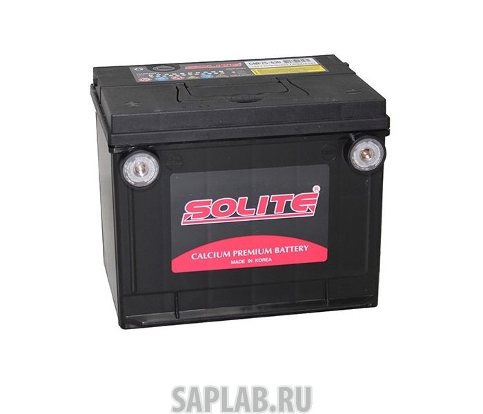 Купить запчасть SOLITE - 75650 Аккумулятор SOLITE 75-650 (75L 650A 230x175x186)