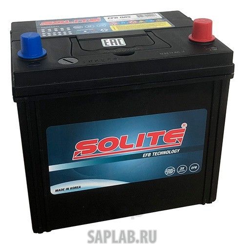 Купить запчасть SOLITE - EFBQ85 Аккумулятор SOLITE EFB Q85 (70R 730A 230x172x220)