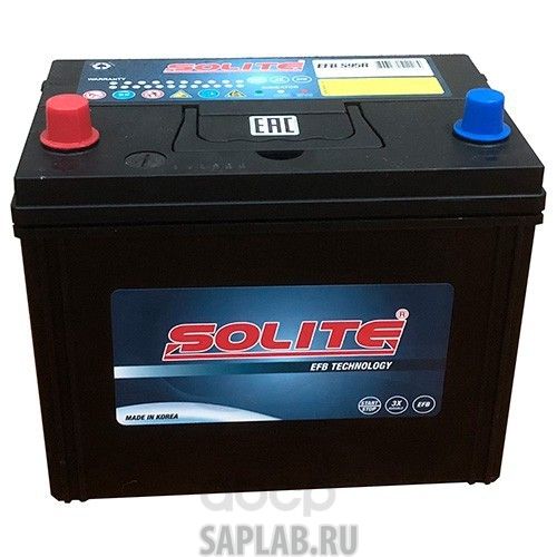 Купить запчасть SOLITE - EFBS95R Аккумулятор автомобильный Solite  EFBS95R START-STOP 80A/ч 790А полярность прямая