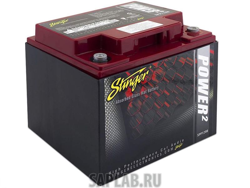 Купить запчасть STINGER - SPP1200 Аккумулятор автомобильный  STINGER SPP1200 44 Ач