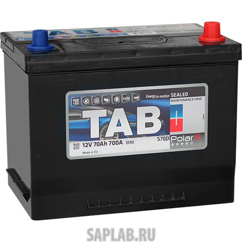 Купить запчасть TAB - 246870 Аккумулятор легковой "TAB" Polar JIS (70Ач о/п) 65D26L