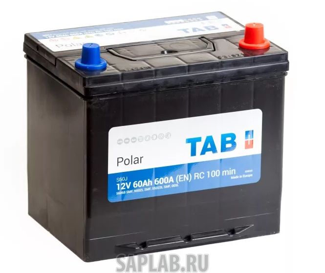 Купить запчасть TAB - 56068 Аккумулятор TAB POLAR S 60R 600A 230x168x220 56068