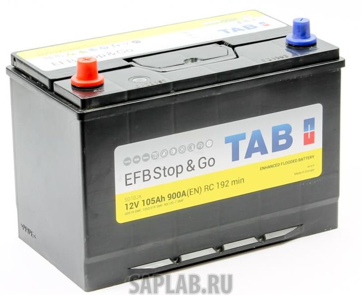 Купить запчасть TAB - EFB105R900A Аккумулятор TAB EFB 105R 900A 303x173x225