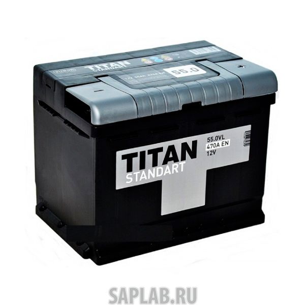 Купить TITAN 6CT600VLEUSL Аккумулятор Euro Silver 6ct600 En600 О.П. Ca Низ 242х175х175 TITAN