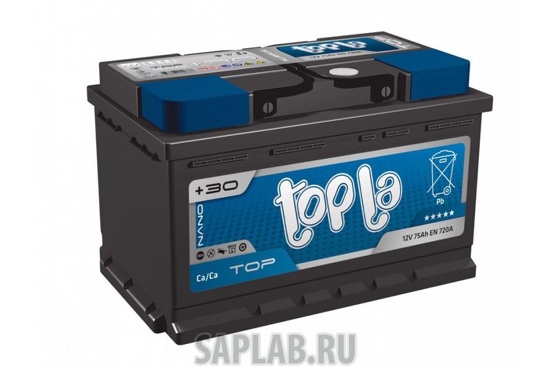 Купить запчасть TOPLA - TOP75R720A Аккумулятор Topla Top 75R 720A 279x175x175