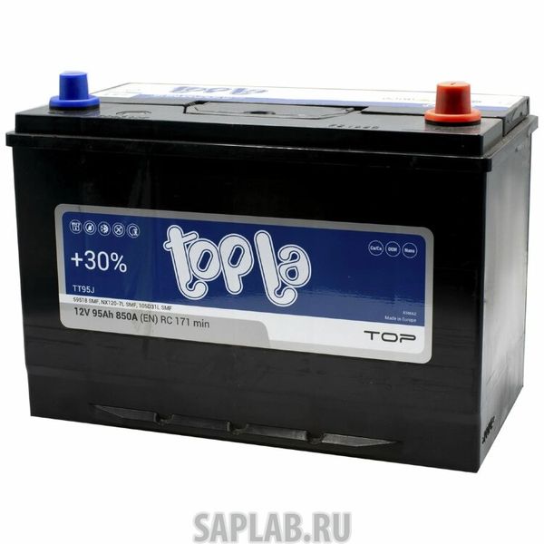 Купить запчасть TOPLA - TOP95R850A Аккумулятор Topla Top 95R 850A 306x175x220