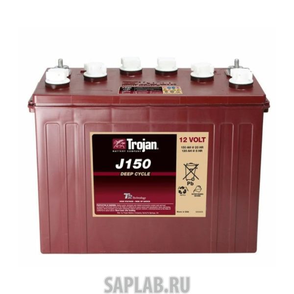 Купить TROJAN J150 Аккумулятор TROJAN J150 12V 150A (348х181х283)