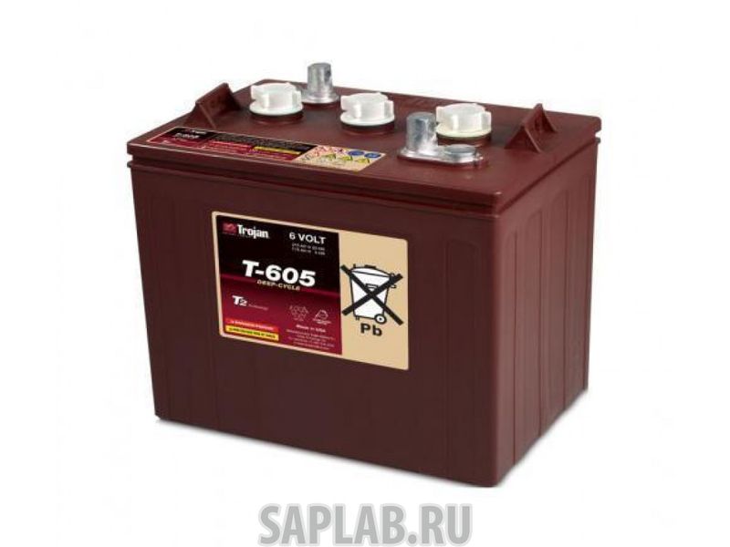 Купить TROJAN T605 Аккумулятор TROJAN T605 6V 210A (262х181х281)