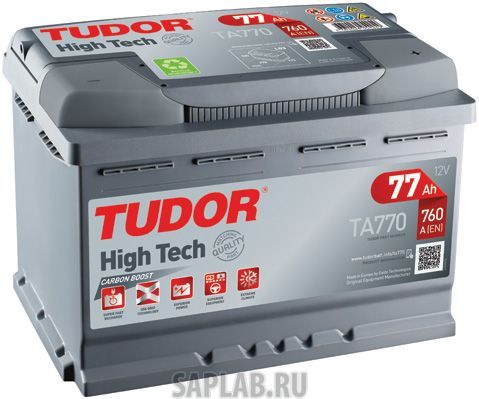 Купить запчасть TUDOR - TA770 Аккумулятор автомобильный TUDOR TA770 77 Ач