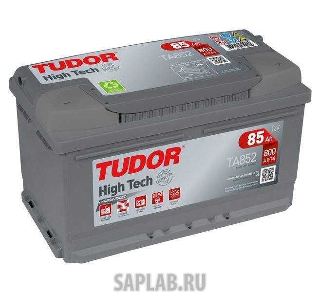 Купить запчасть TUDOR - TA852 Аккумулятор Tudor High-Tech 85 А/Ч Обратная R En 800a 315x175x175 Ta852 TUDOR TA852