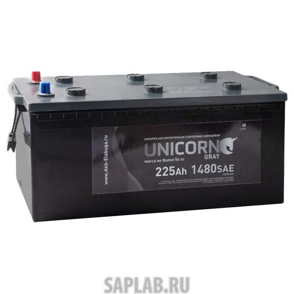 Купить запчасть UNICORN - 225EURO1400A Аккумулятор UNICORN GREY 225 euro 1400А 518x278x242