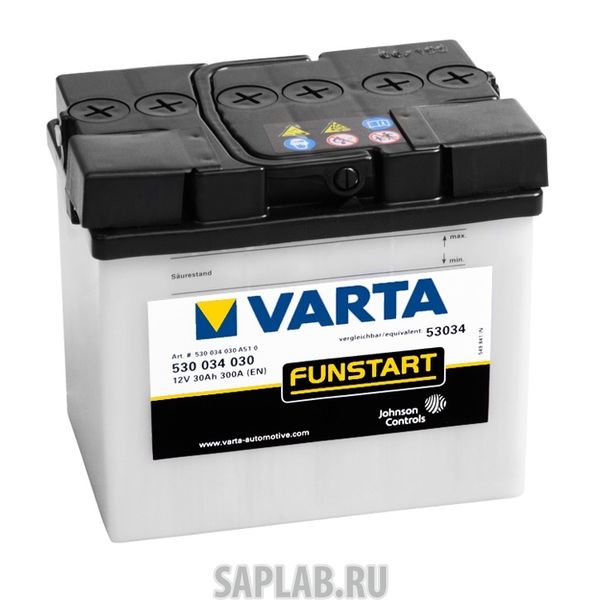 Купить запчасть VARTA - 530034030 Аккумулятор VARTA Powersports 53034