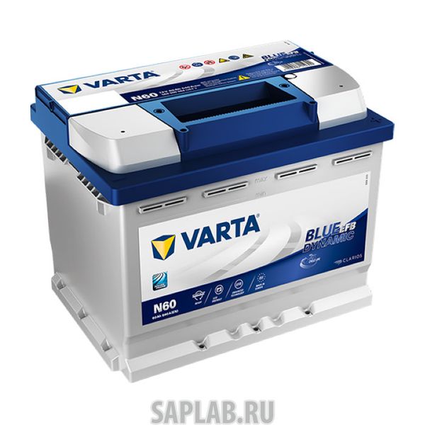 Купить запчасть VARTA - 560500064 Аккумулятор Varta Blue Dynamic Efb 60а/Ч N60 (-/+) 12v 640a 242x175x190 560500064