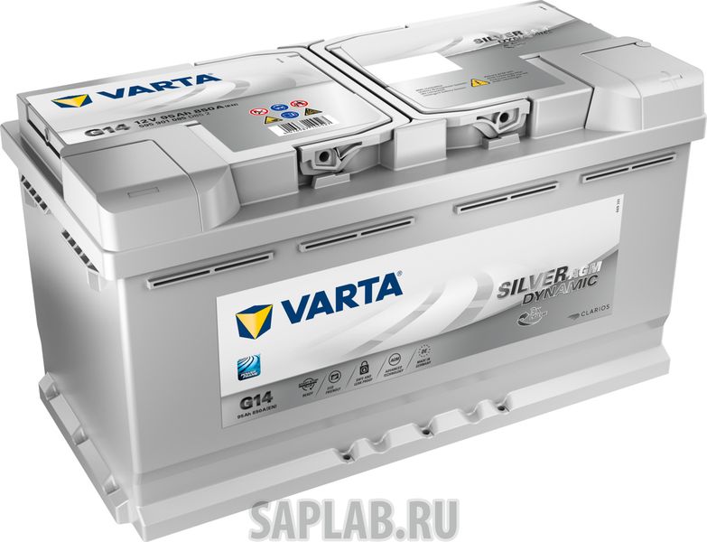 Купить запчасть VARTA - 5959010853332 Аккумулятор VARTA AGM G14 95R 850A 353x175x190 5959010853332