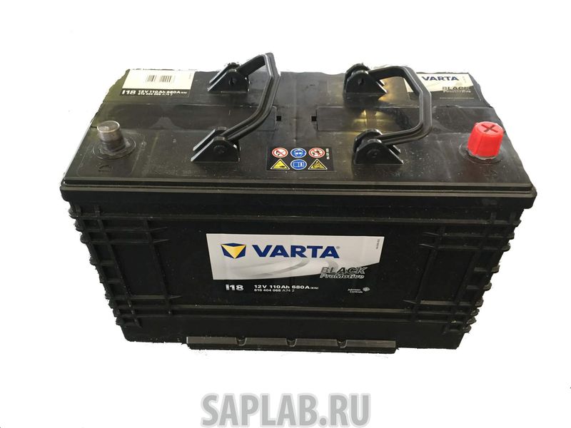 Купить запчасть VARTA - 610404068 Аккумулятор VARTA PROMOTIVE BLACK[12V 110Ah 680A 347x173x234]